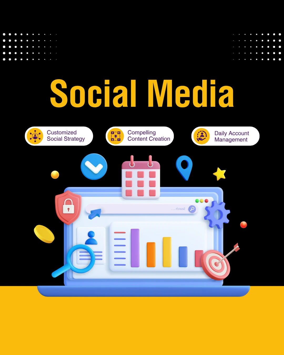 Aidigitalagency Social Media Management Services